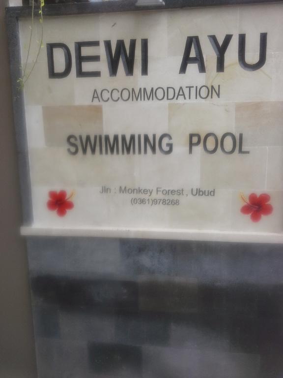 Dewi Ayu Accomodation อูบุด ภายนอก รูปภาพ